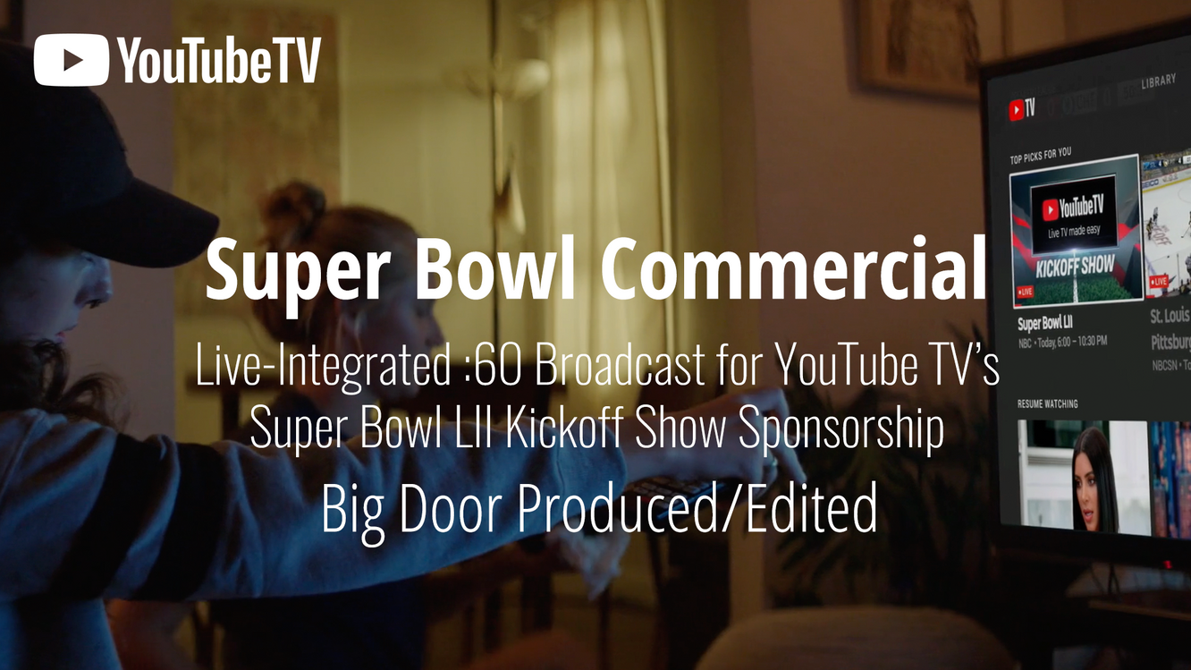 YouTube TV - Super Bowl LII